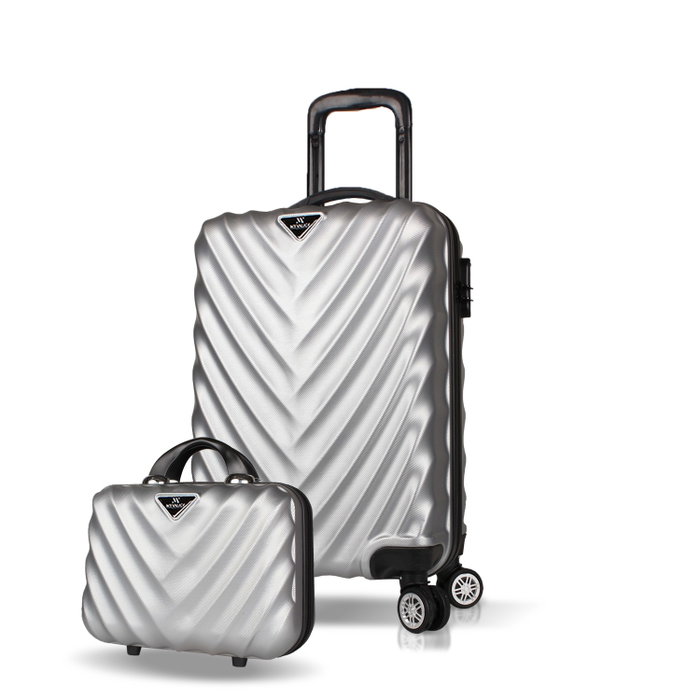 Zoozie Bags Juego de maletas de 2 piezas Gris Zoozie Bags Juego de maletas de 2 piezas Gris